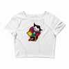 oke in the box Crop Top