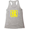 game over funny wedding Racerback Tank