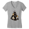 king of kittens Women's V-Neck T-Shirt
