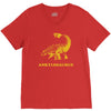 ankylosaurus dinosaur V-Neck Tee