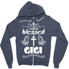 I Am One Blessed Gigi Zipper Hoodie