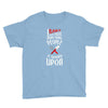 i bake because punching people is frowned upon Youth Tee