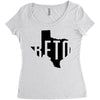 Beto Texas Map Women's Triblend Scoop T-shirt