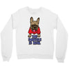 the snuggle is real Crewneck Sweatshirt