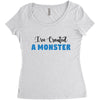 I've Created A Monster Infant Monster Women's Triblend Scoop T-shirt