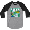 papa's little fishin buddy 3/4 Sleeve Shirt