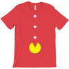 funny 80s pacman 'eating buttons' T-Shirt