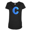 c 3d Maternity Scoop Neck T-shirt