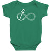 infinity knot anchor rope Baby Bodysuit