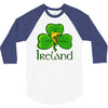 ireland shamrock 3/4 Sleeve Shirt