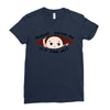 June Peeking Out Baby Boy Ladies Fitted T-Shirt