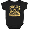 chuck's texan grill Baby Bodysuit