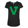 couple v Maternity Scoop Neck T-shirt