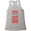horror movies, pizza and beer Racerback Tank