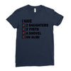 i have 2 daughter Ladies Fitted T-Shirt