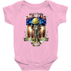 honor their sacrifice war soldier Baby Bodysuit