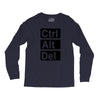 control alt delete Long Sleeve Shirts