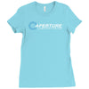 aperture laboratories Ladies Fitted T-Shirt