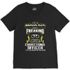 proud dad freaking V-Neck Tee