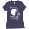 adventure before dementia 2 Ladies Fitted T-Shirt