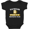 bachelor party drinking team wedding groomsmen bridal funny Baby Bodysuit