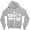 binge watcher Zipper Hoodie