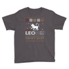 santa leo christmas ugly t shirts Youth Tee