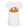 merry christmas Maternity Scoop Neck T-shirt