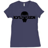 kylo ren helmet Ladies Fitted T-Shirt