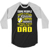 My Favorite Softball Player Calls Me Dad 3/4 Sleeve Shirt