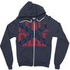 rebel girl Zipper Hoodie