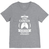 I am a Lung Cancer Survivor - What's Your Superpower? V-Neck Tee