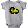 huh bang pow boom splat carto Baby Bodysuit