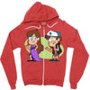 i'm a woman! Zipper Hoodie