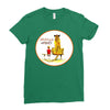 calvin hobbes Ladies Fitted T-Shirt