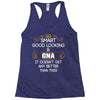Smart Good Looking CNA Doesnt Get Better Than Racerback Tank