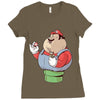 fat Ladies Fitted T-Shirt