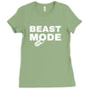 Beast Mode ON Ladies Fitted T-Shirt