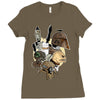 hunters for hire Ladies Fitted T-Shirt