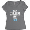 I Am The Best Mother's Day Gift Ever Boy Women's Triblend Scoop T-shirt