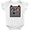 robot funny Baby Bodysuit