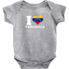 I love Venezuela Baby Onesie