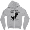 mom says Zipper Hoodie