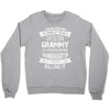 Super Cool Grammy Of A Freaking Awesome Granddaughter Crewneck Sweatshirt