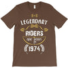 legendary riders are born in 1974 T-Shirt