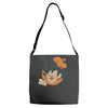kaka carrot cake Adjustable Strap Totes