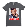 conor mcgregor notorious Ladies Fitted T-Shirt