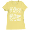 there are 10 kinds of people Ladies Fitted T-Shirt