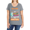 walk away i have anger issues Ladies Curvy T-Shirt