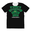 never underesmate irish queen All Over Women's T-shirt